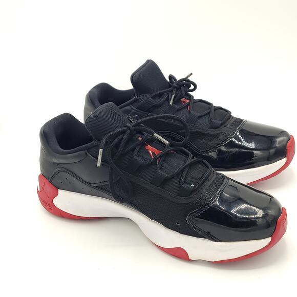 Nike Air Jordan 11 Low Black White  Gym Red  DM0844-005 men's size 8.5 - Picture 3 of 9